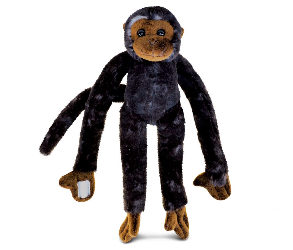 black monkey plush