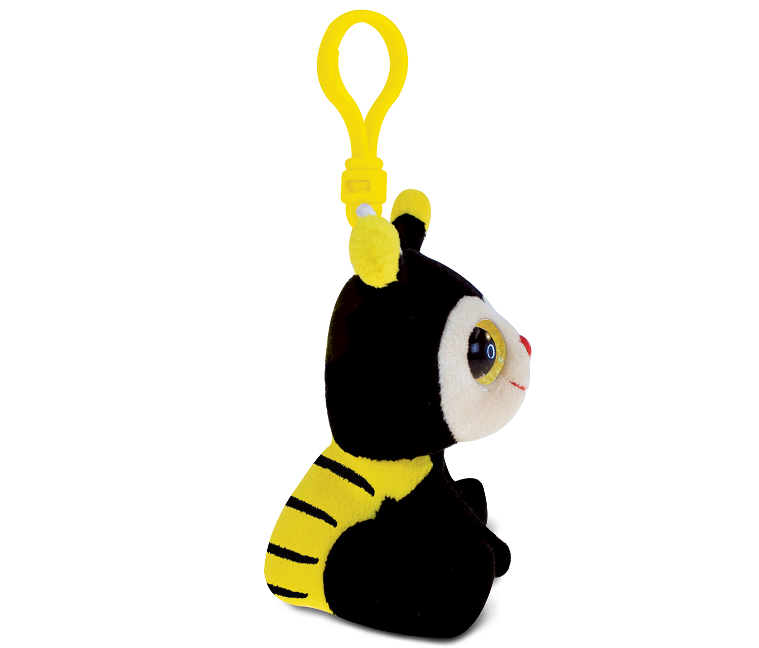 plush bee keychain