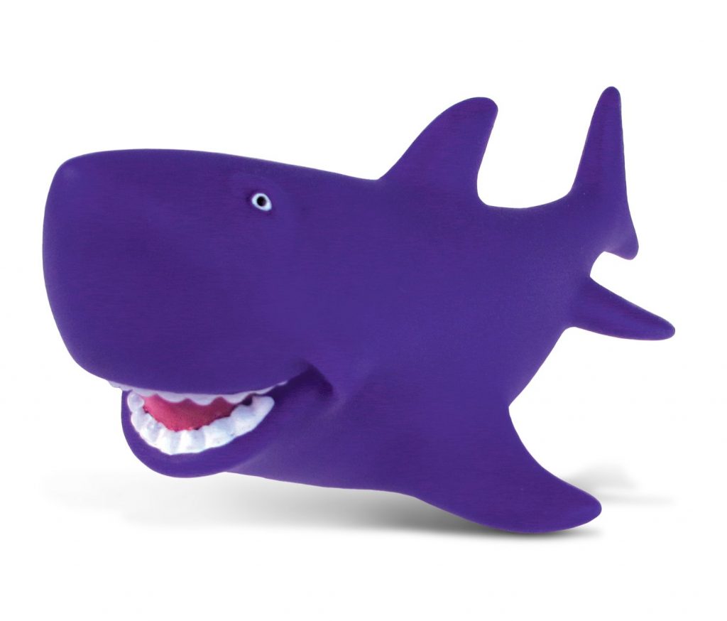 Purple Shark Bath Buddies Squirter Dollibu 