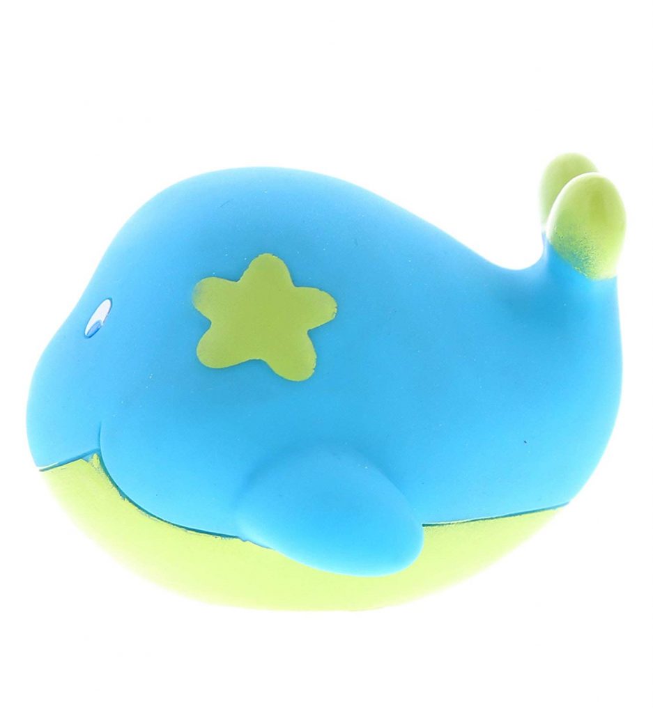 squirting whale bath toy