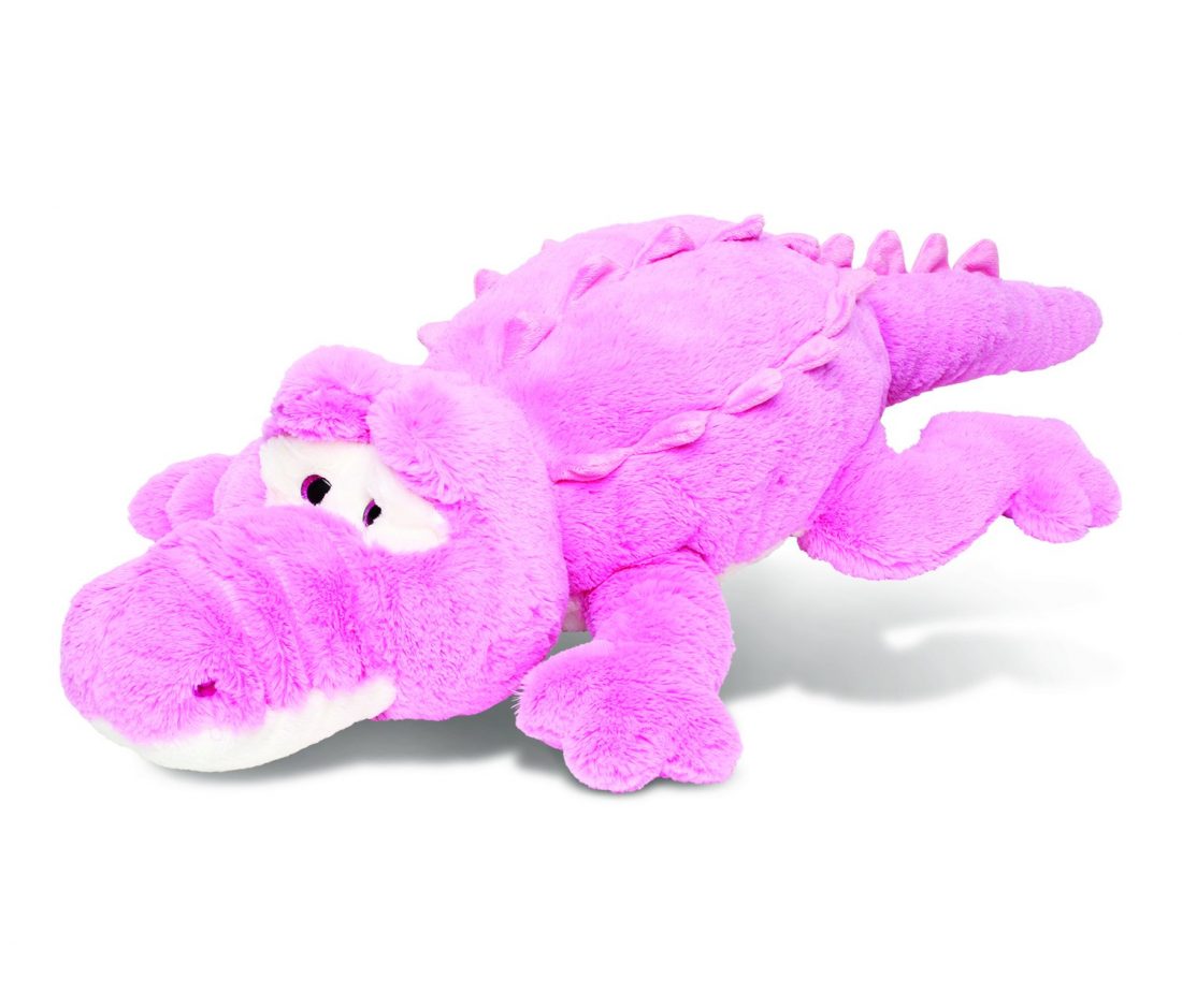 pink alligator plush