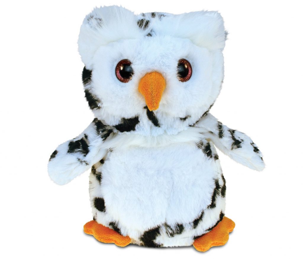 white owl plush toy