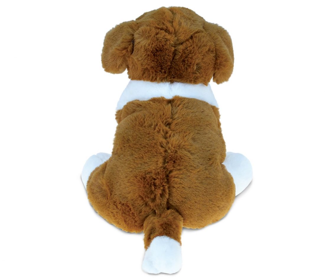 stuffed st bernard toy