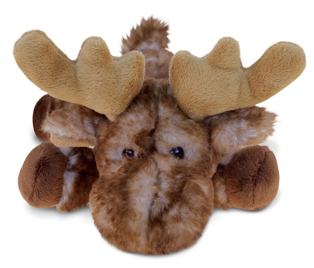 large stuffed moose toy