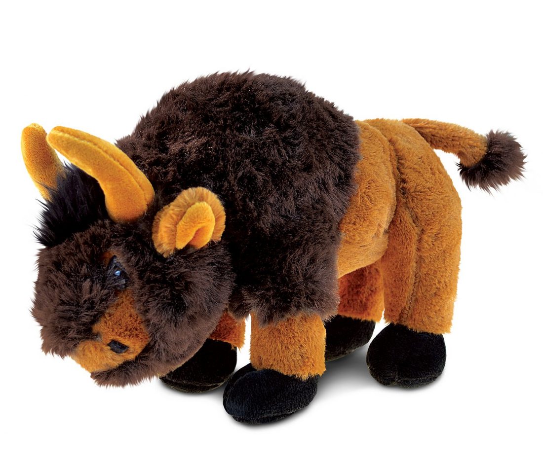 buffalo stuffed animal large