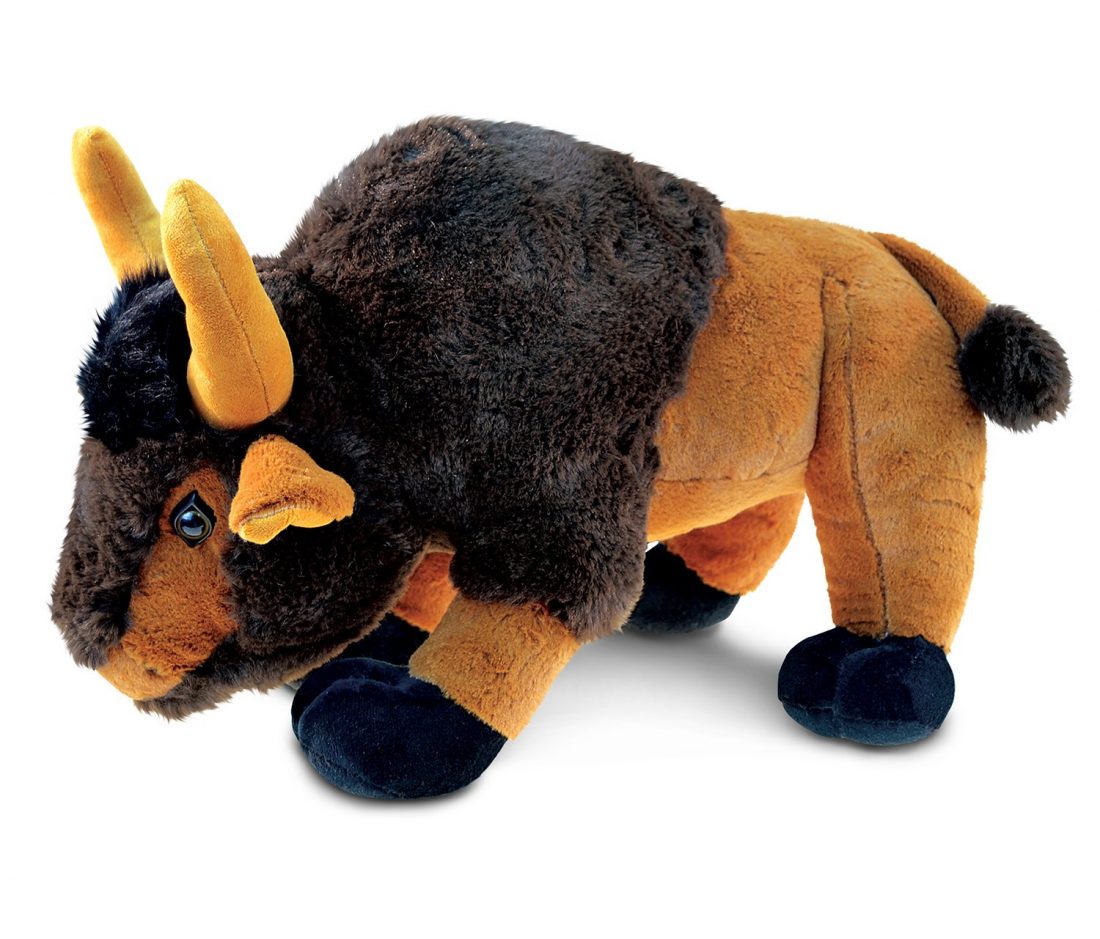 Wild Large Buffalo Xl Super Soft Plush DolliBu