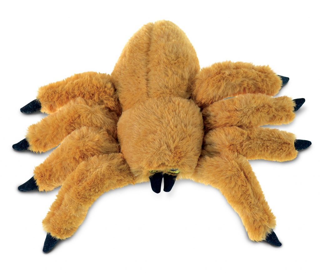 stuffed spider toy