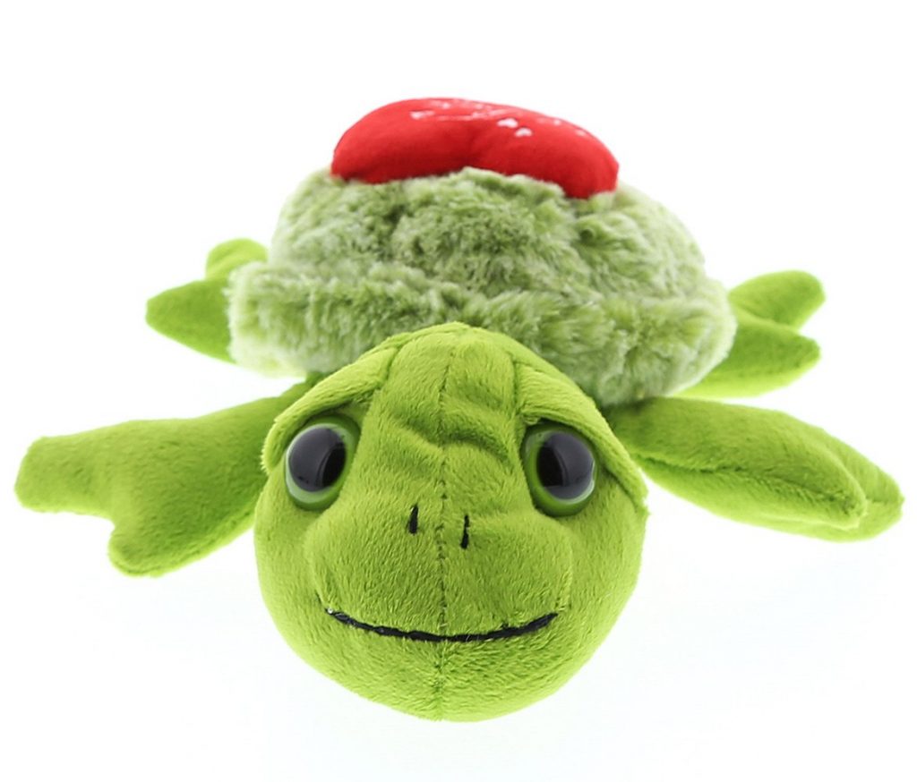 exposed heart turtle plush