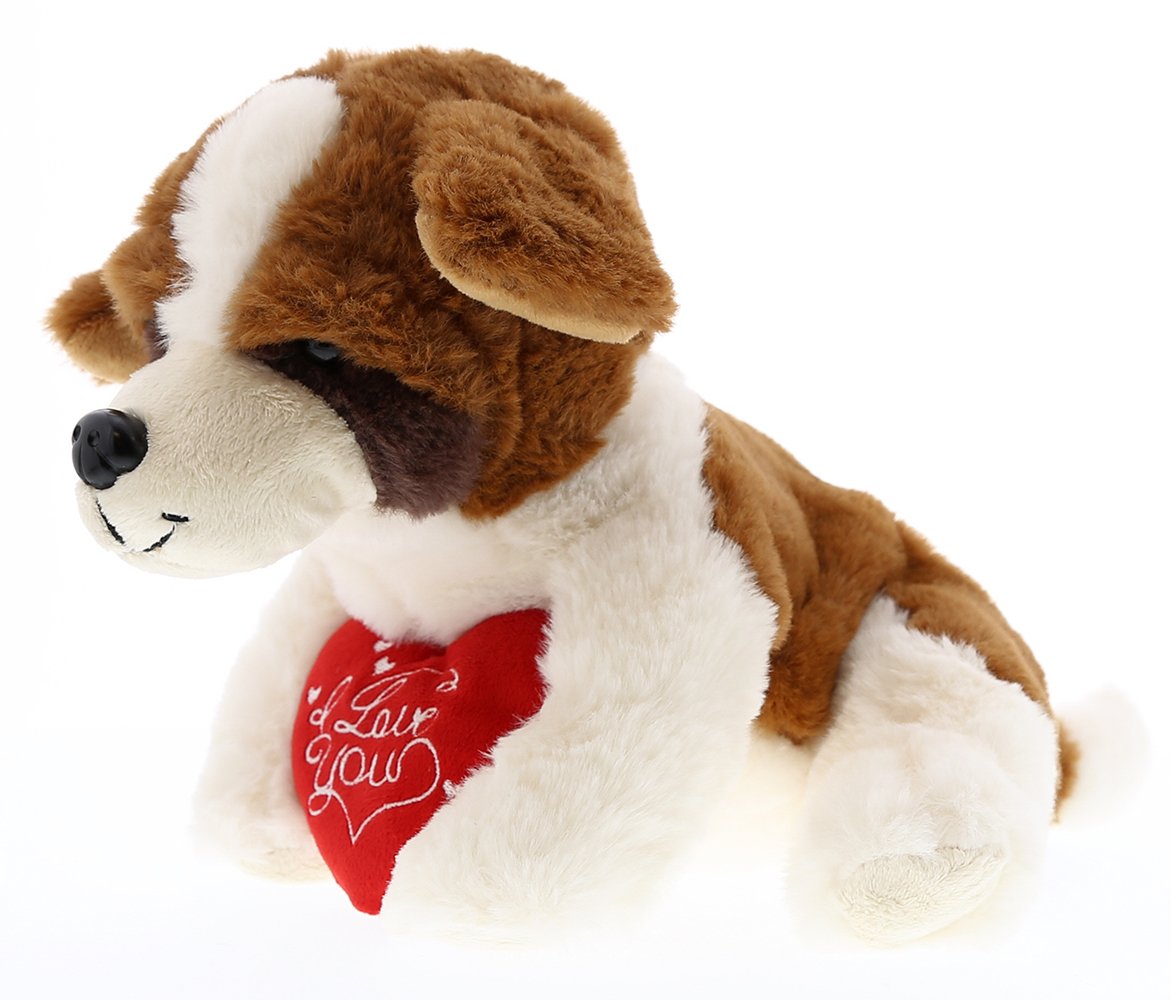 st bernard soft toy