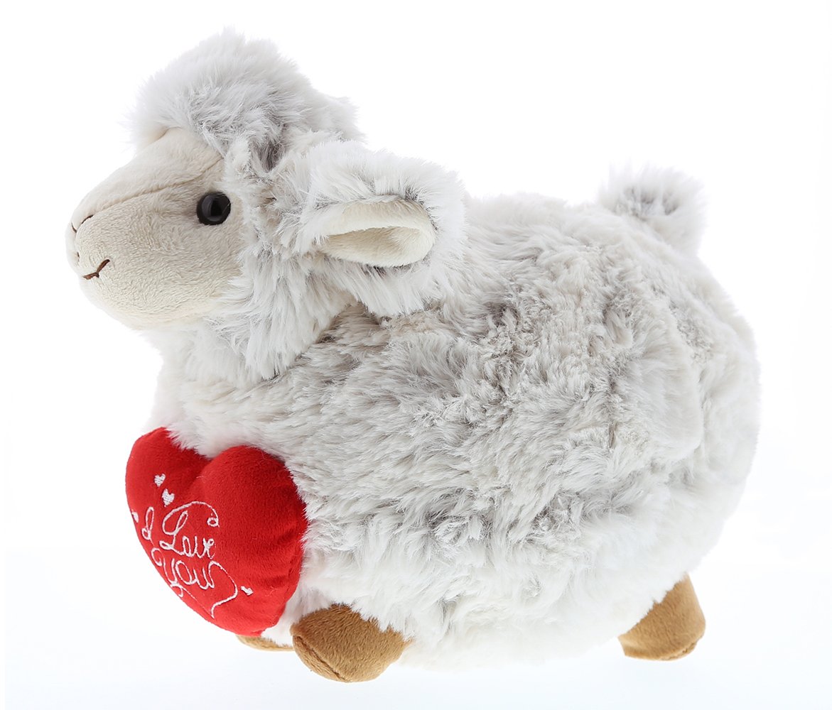 Super Soft Plush Dollibu Sheep Red I Love You Valentines Plush