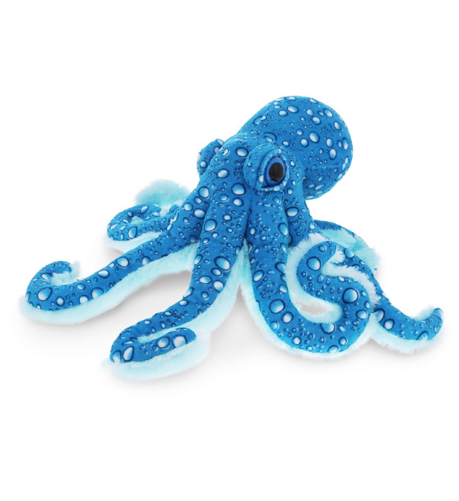 DolliBu | 16″ Blue Octopus – Wild Collection Plush