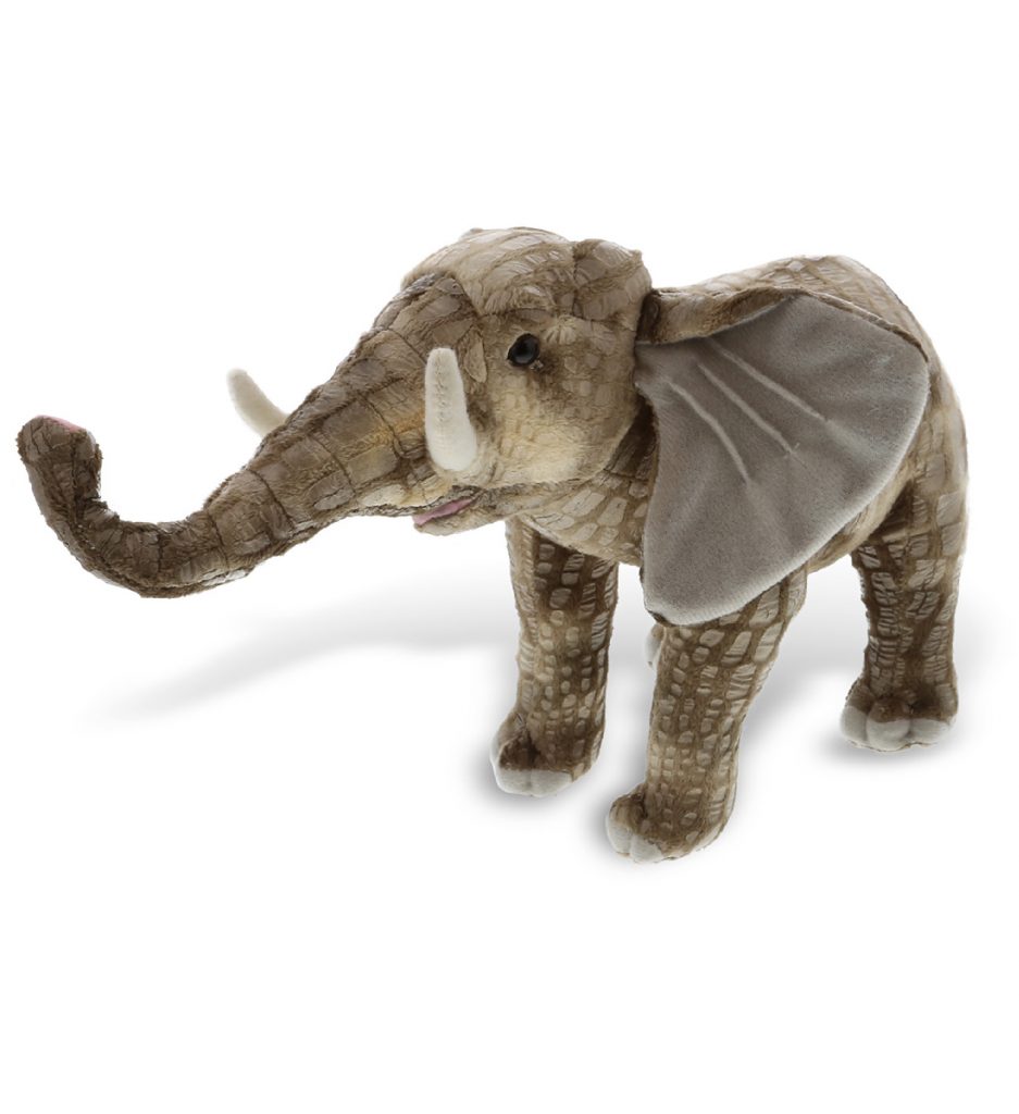 standing elephant stuffed animal