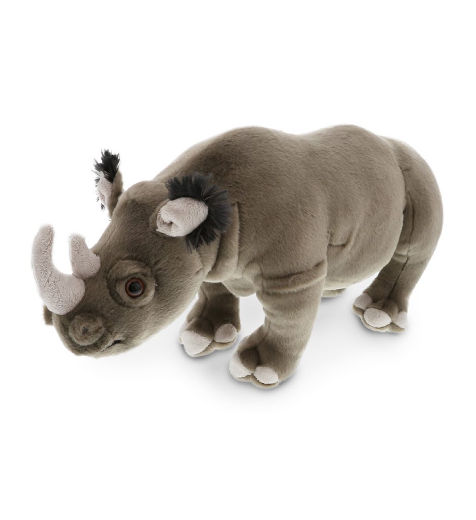 13" Rhino - Wild Collection Plush - DolliBu