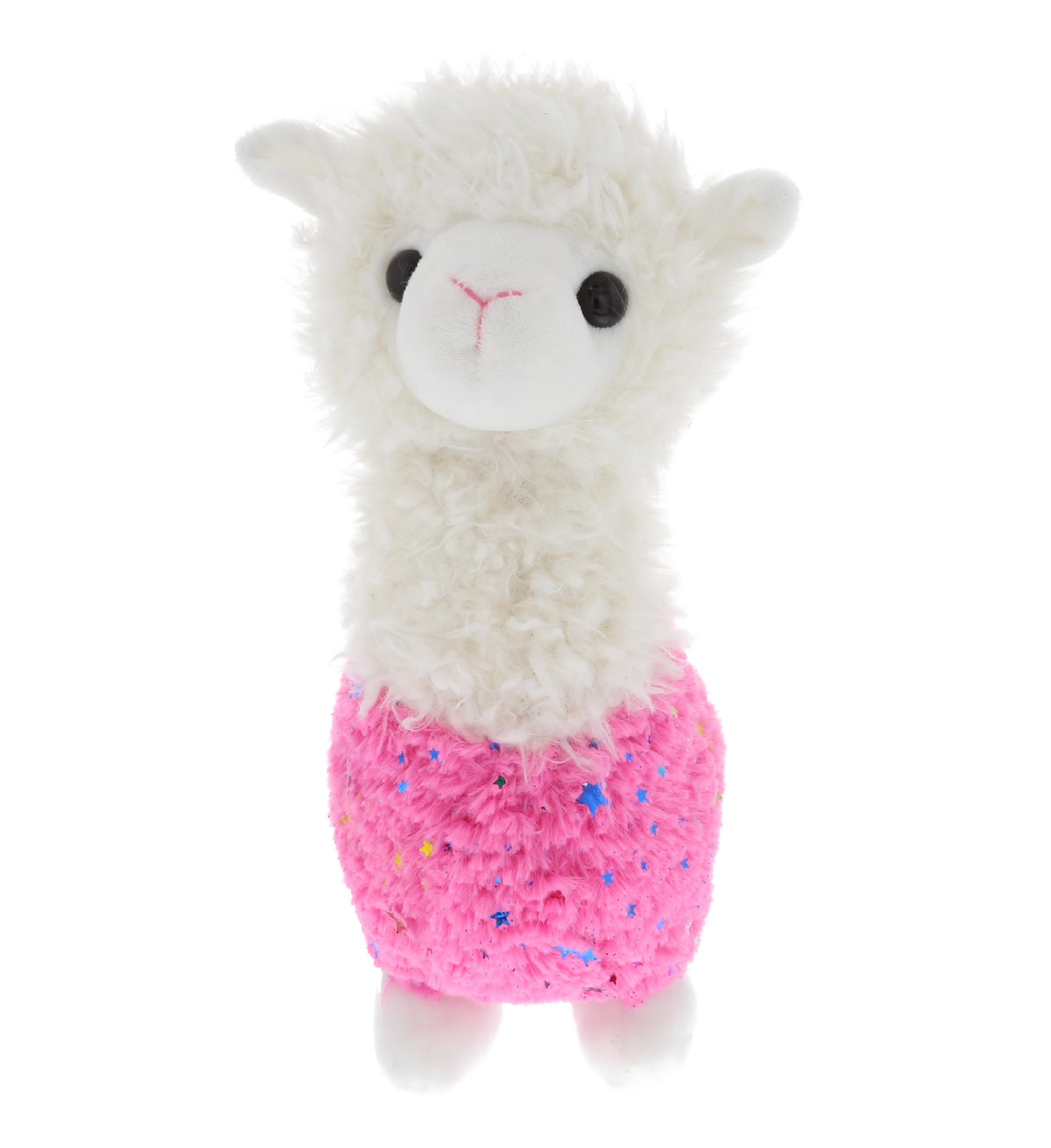 Fluffy Blue Super Cute Llama Soft Toy 