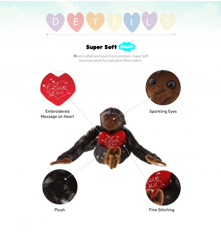 capuchin monkey soft toy