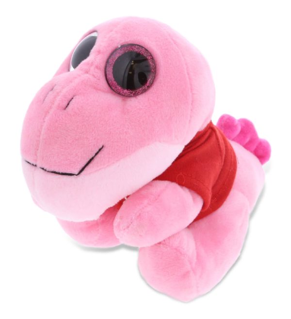 pink t rex plush