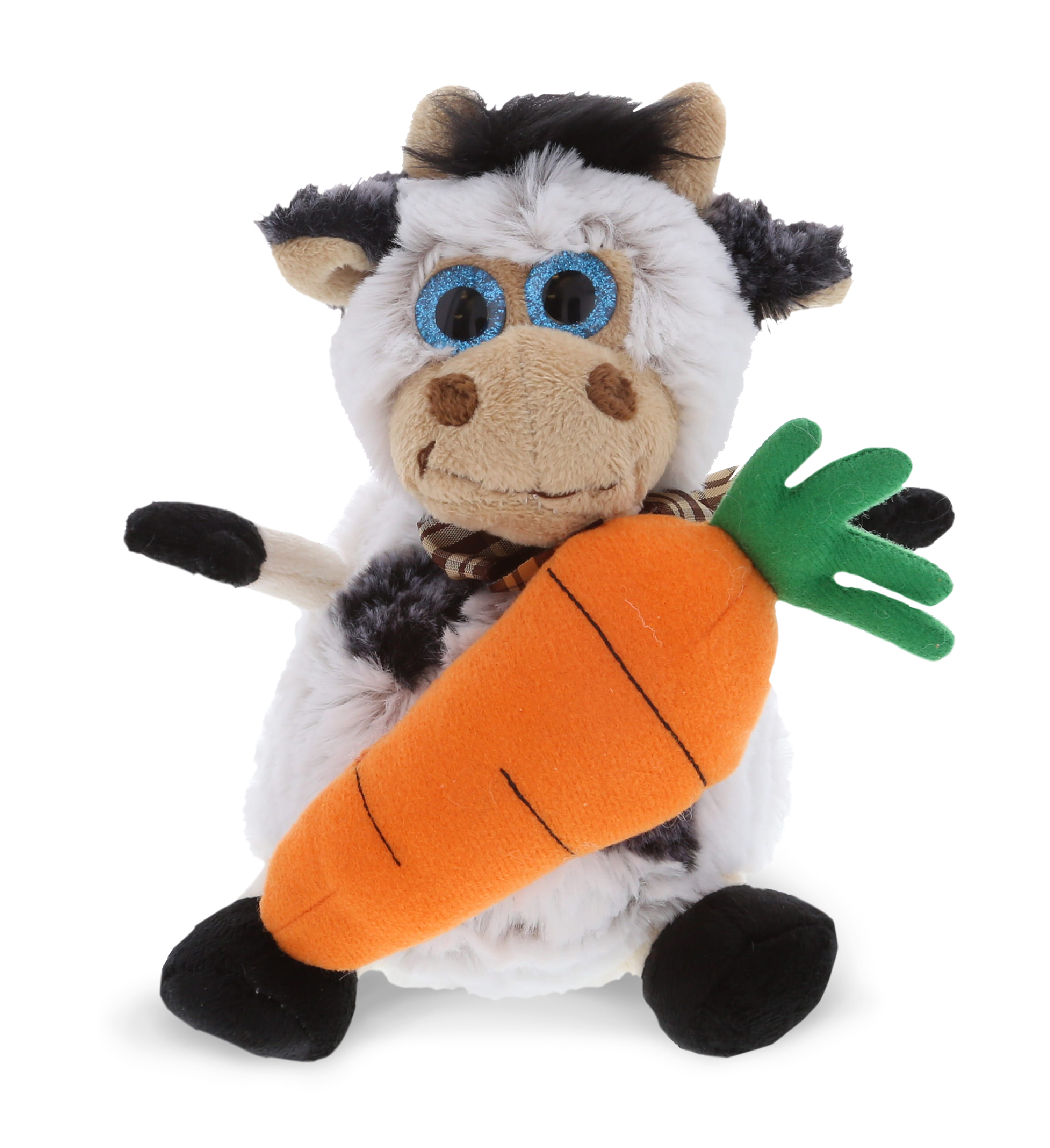 DolliBu Happy Easter Super Soft Plush Sitting Cow with Carrot – Cute  Stuffed Animals with Carrot Plush Toy, Perfect Easter Gift with Name  Personalization, Spring Easter Farm Plush Animal – 7″ Inches - DolliBu
