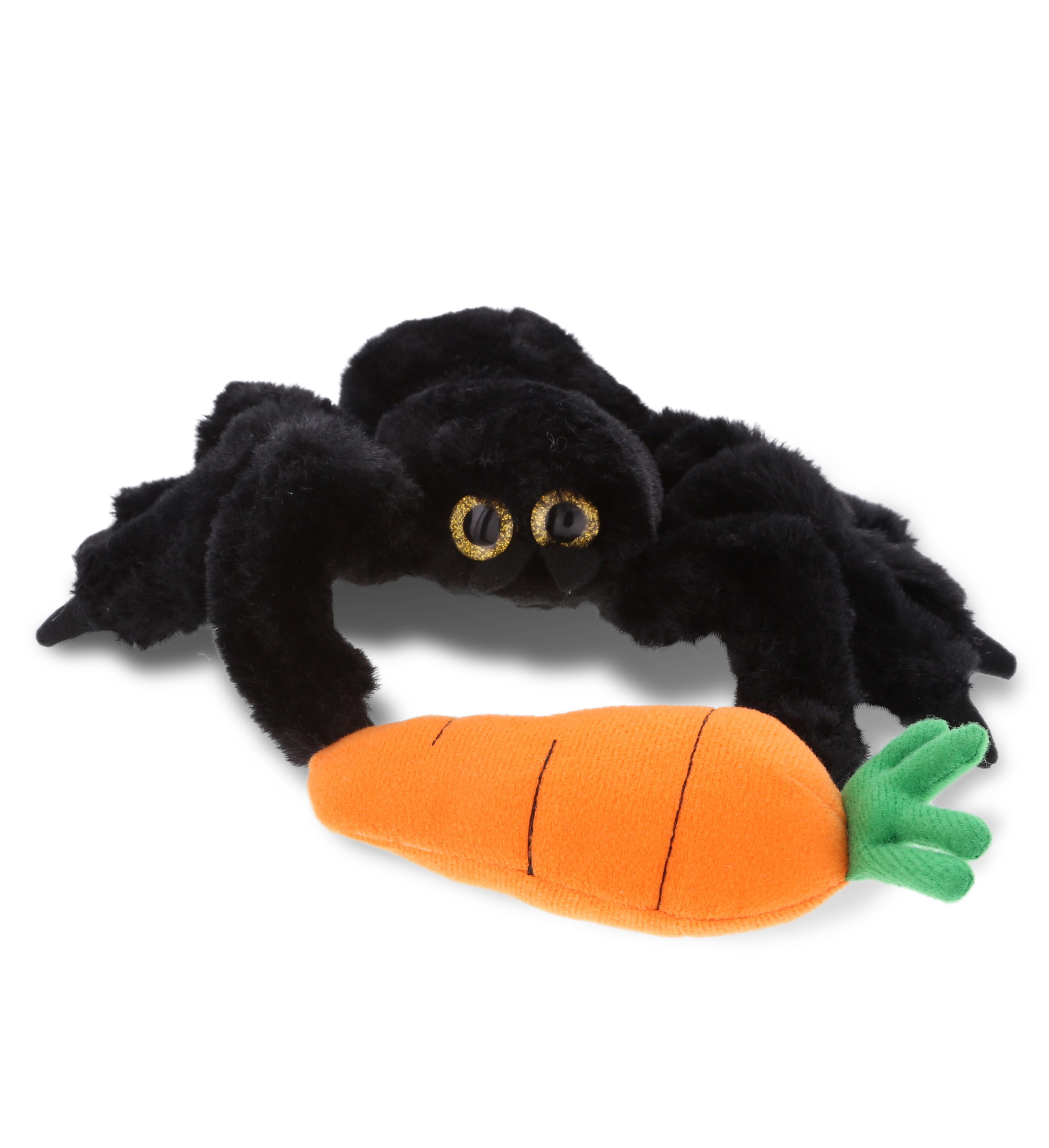 DolliBu Happy Easter Super Soft Plush Black Spider with Carrot – Stuffed  Animals with Carrot Plush Toy, Perfect Easter Gift with Name  Personalization, Spring Easter Wild Life Plush Animal – 7″ Inches - DolliBu