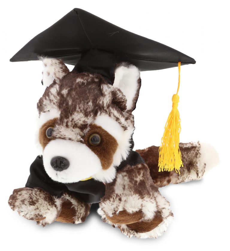 penguin graduation plush