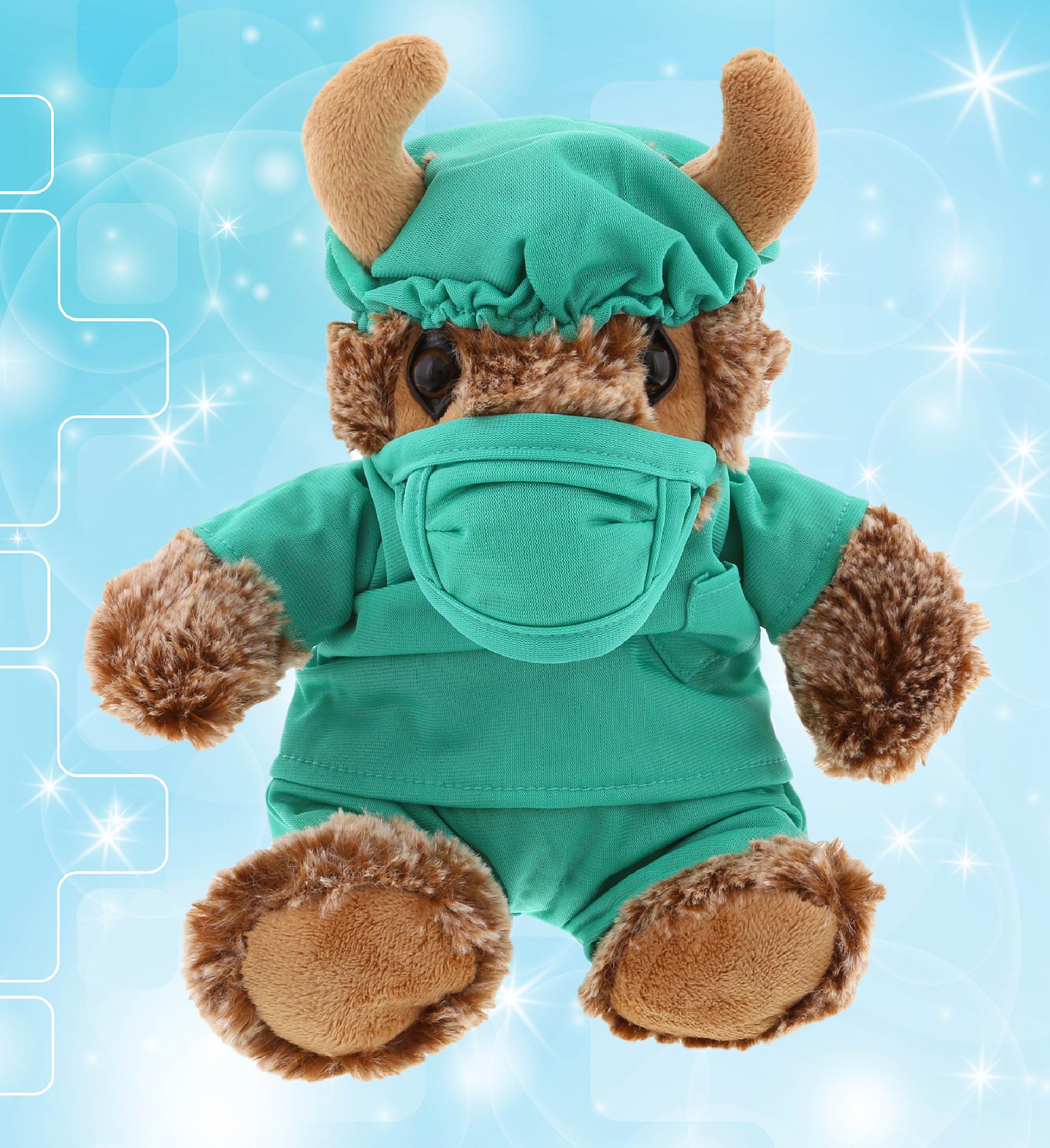 DolliBu Doctor Dress Up Set for Teddy Bear Plush Toy - Surgeon Scrubs Outfit  for Stuffed Animals, Cute Set of Doctor Cap, Shirt, Pants, & Mask for Teddy  Bear Costume, Stuffed Animal