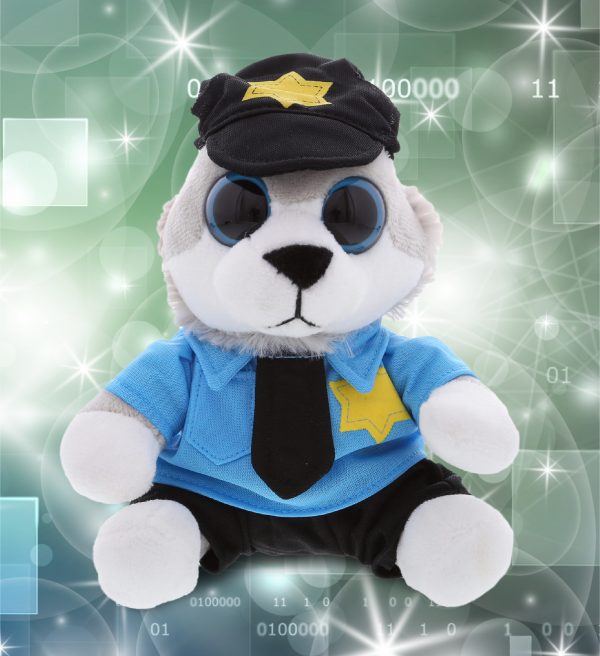  DolliBu Squat Piggy Police Officer Plush Toy - Soft Piggy Cop  Stuffed Animal Dress Up with Cute Cop Uniform and Cap Outfit - Gift with  Personalization - 7 Inches : Toys & Games
