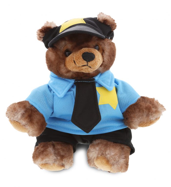 police stuffed bear