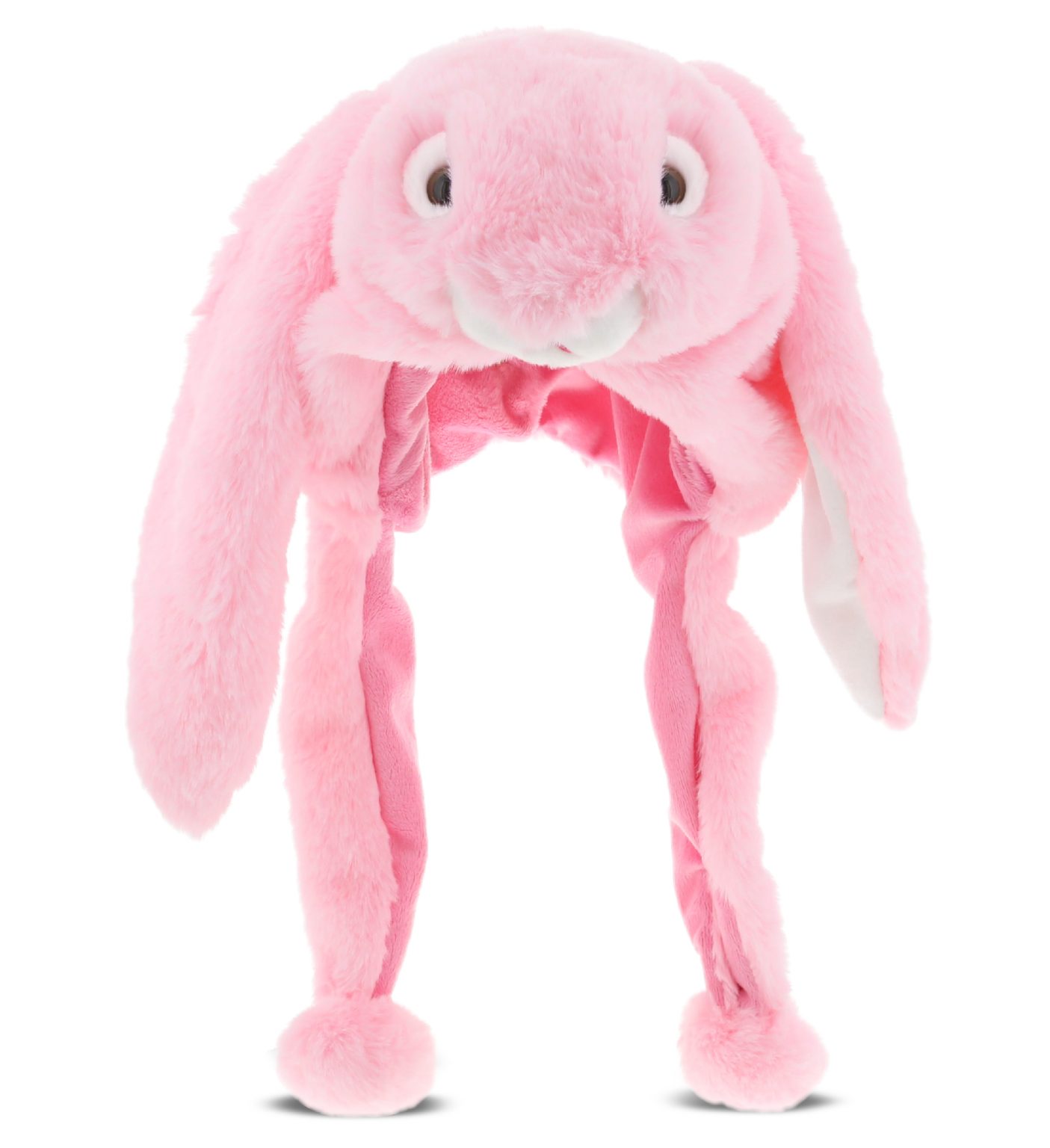 Pink Bunny – Super Soft Plush Hat - DolliBu