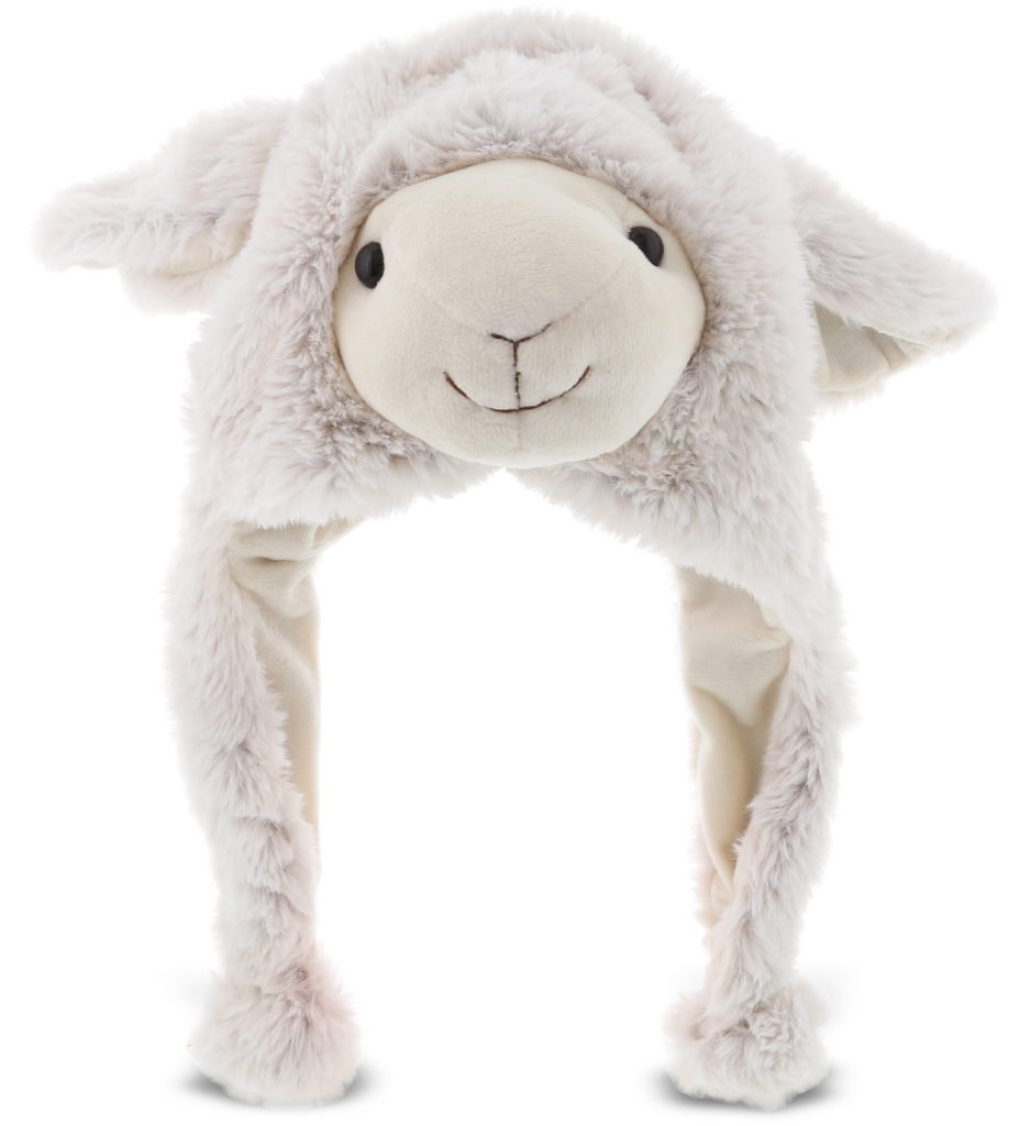 Sheep – Super Soft Plush Hat - DolliBu